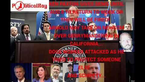 More talk... Ken Paxton gives Dems in TX till the 8th to return to work or else...