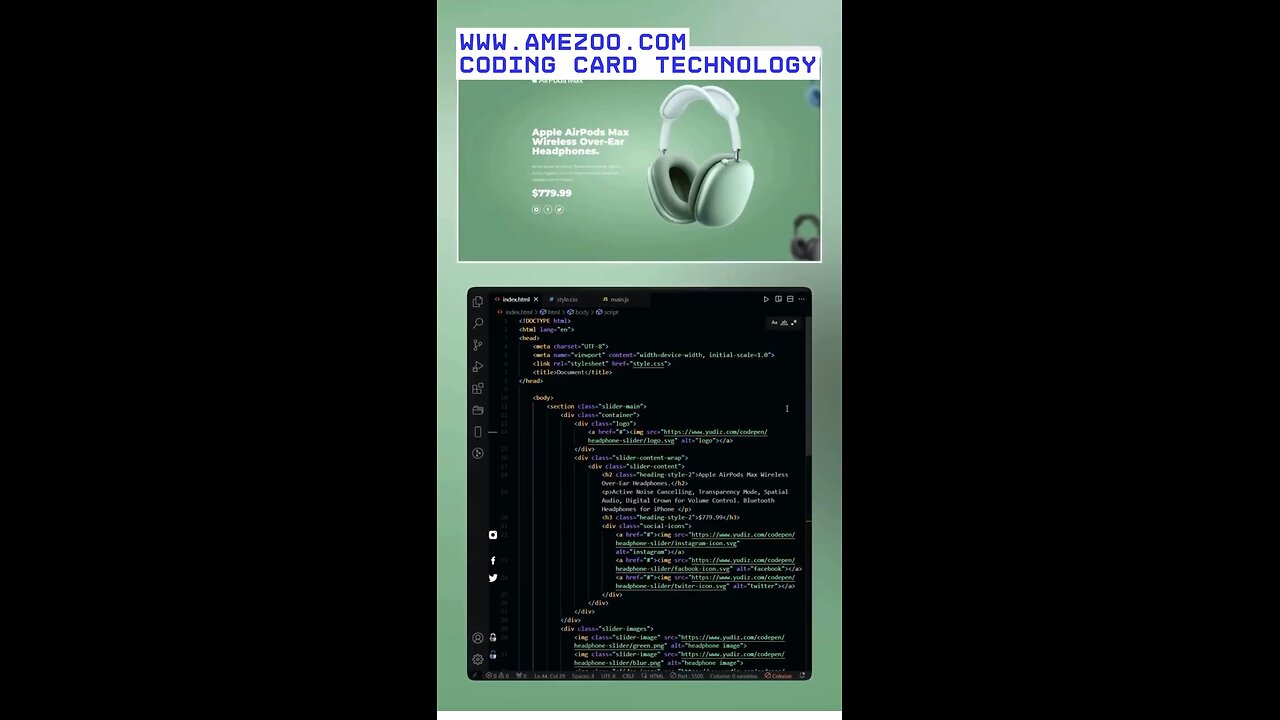 www.amezoo.com Coding card technology Buy it now before it codes its way to Trillions