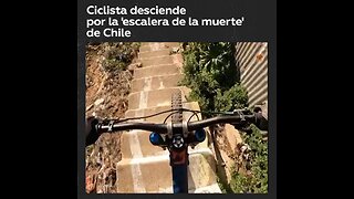 Conquista la temida ‘escalera de la muerte’ en Chile