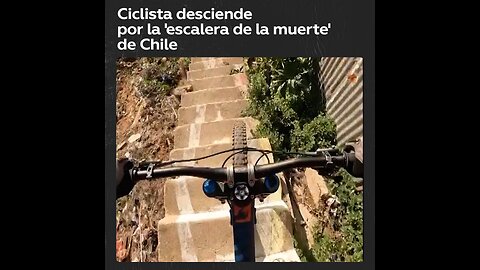 Conquista la temida ‘escalera de la muerte’ en Chile