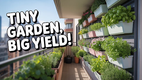 Transform Your Small Space into a Productive Garden Oasis