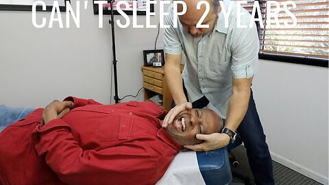 58 year hasn’t SLEPT in 2 YEARS. Chiropractor Turns LIFE Around - 2/2