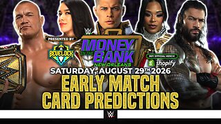 WWE Money in the Bank 2026 - Match Card Predictions