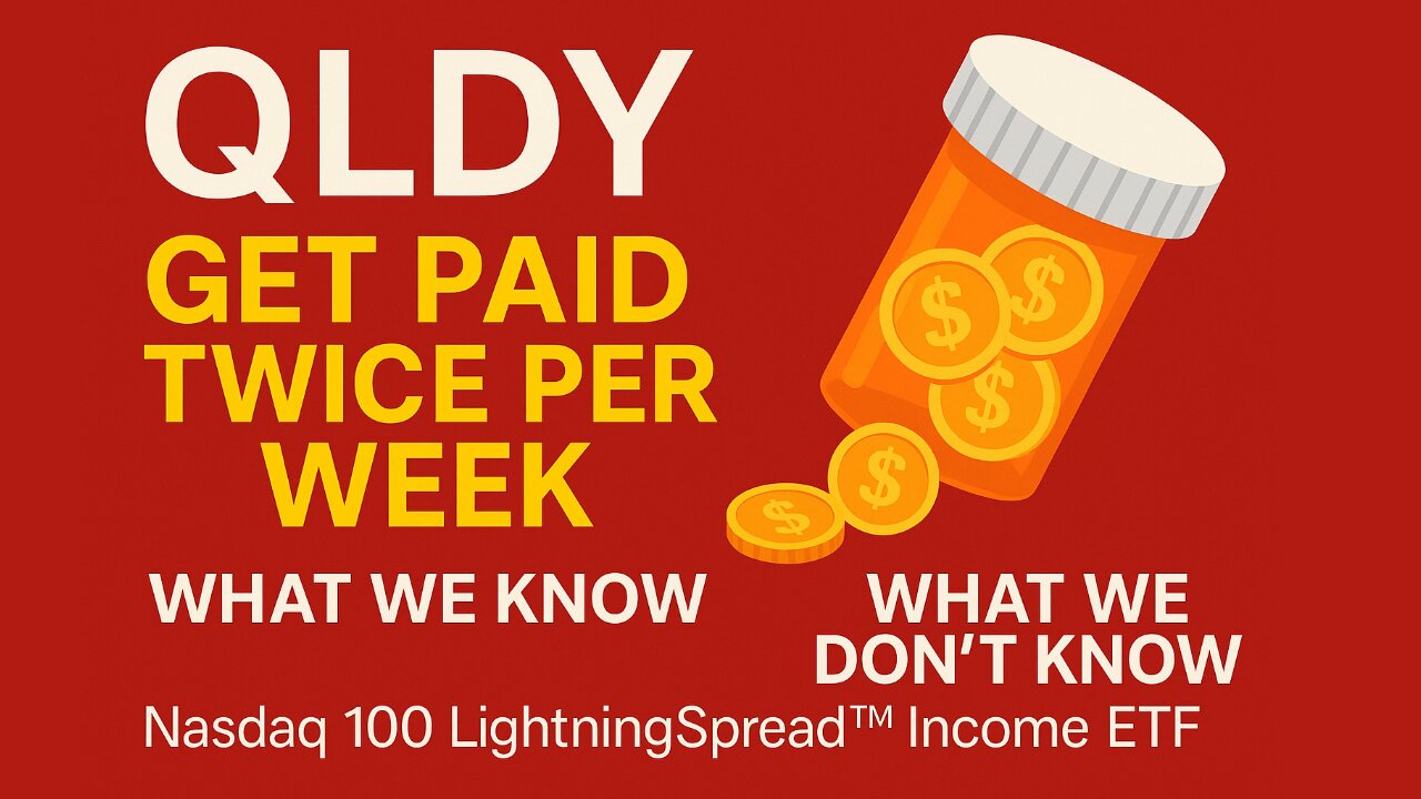 QLDY ETF Explained: Double Weekly Dividends +Uncapped Upside. What's the Catch?