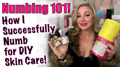 Numbing 101: How I Successffullly Numb for DIY Skin Care! Code Jessica10 Saves you Money