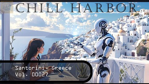 Chillstep | Santorini, Greece Relaxing Study Session