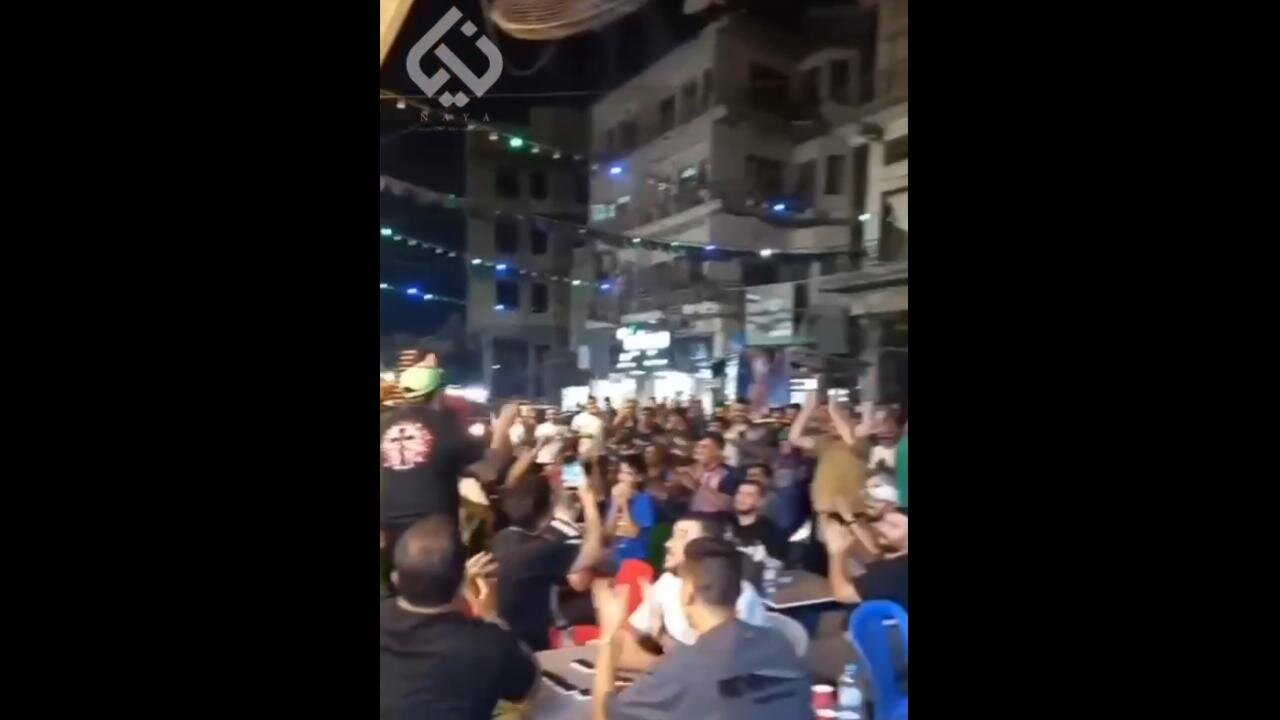Baghdad Crowds Erupt Watching Iran Strikes on Tel Aviv, in 3rd Day of Retaliation