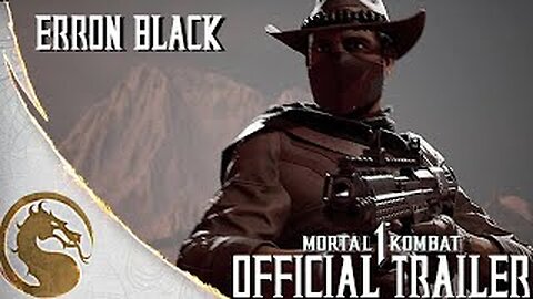 NEW Erron Black MK1 Gameplay Trailer 🔥🎮#erronblack #mk1 #mortalkombat