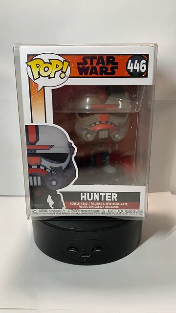 Buy It Now: Funko Pop: Disney: Star Wars: The Bad Batch: HUNTER #446 w/Pop Protector