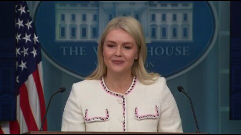 Karoline Leavitt CONFIRMS There Will Be An Official Name Of The White House Ballroom