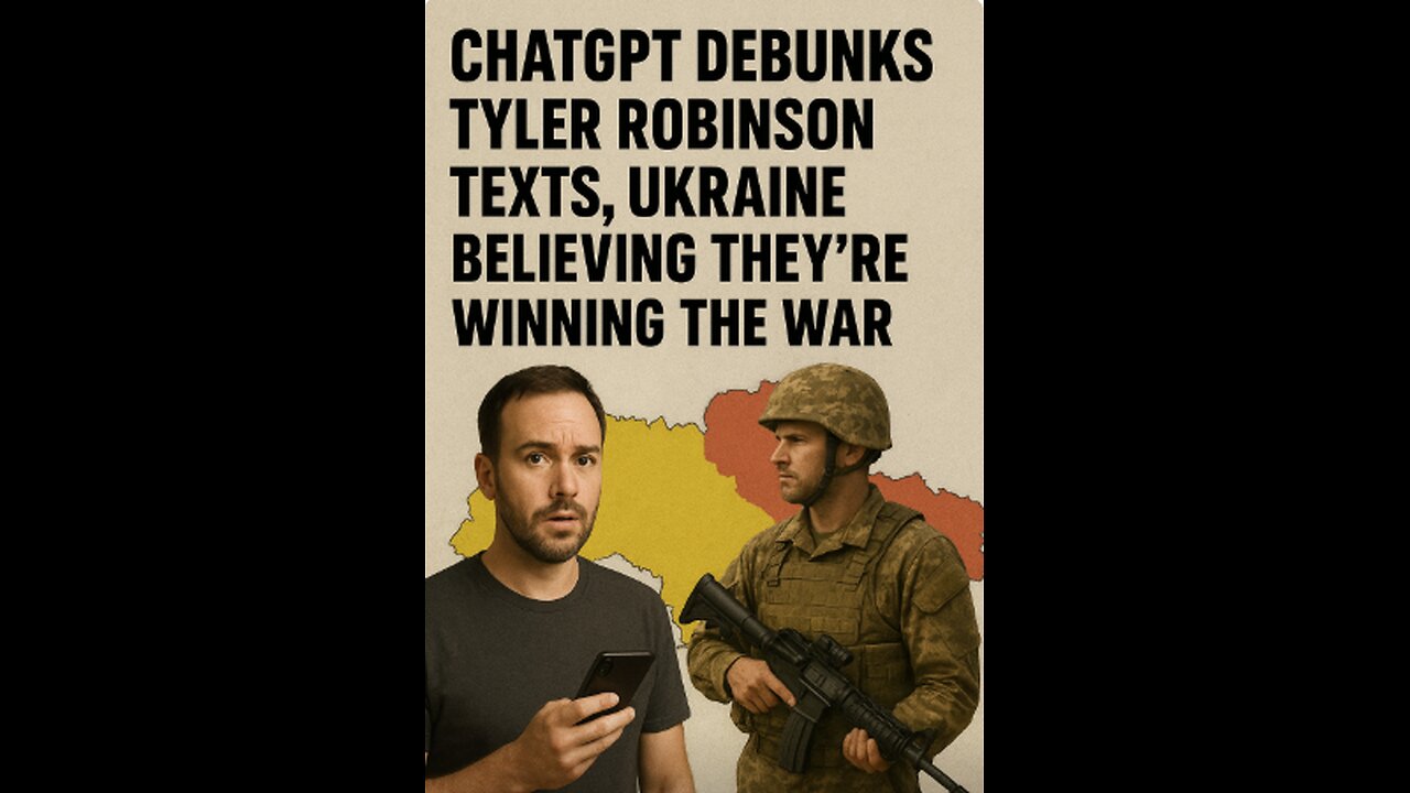 ChatGPT Debunks Tyler Robinson Texts, Ukraine Believing They’re Winning the War