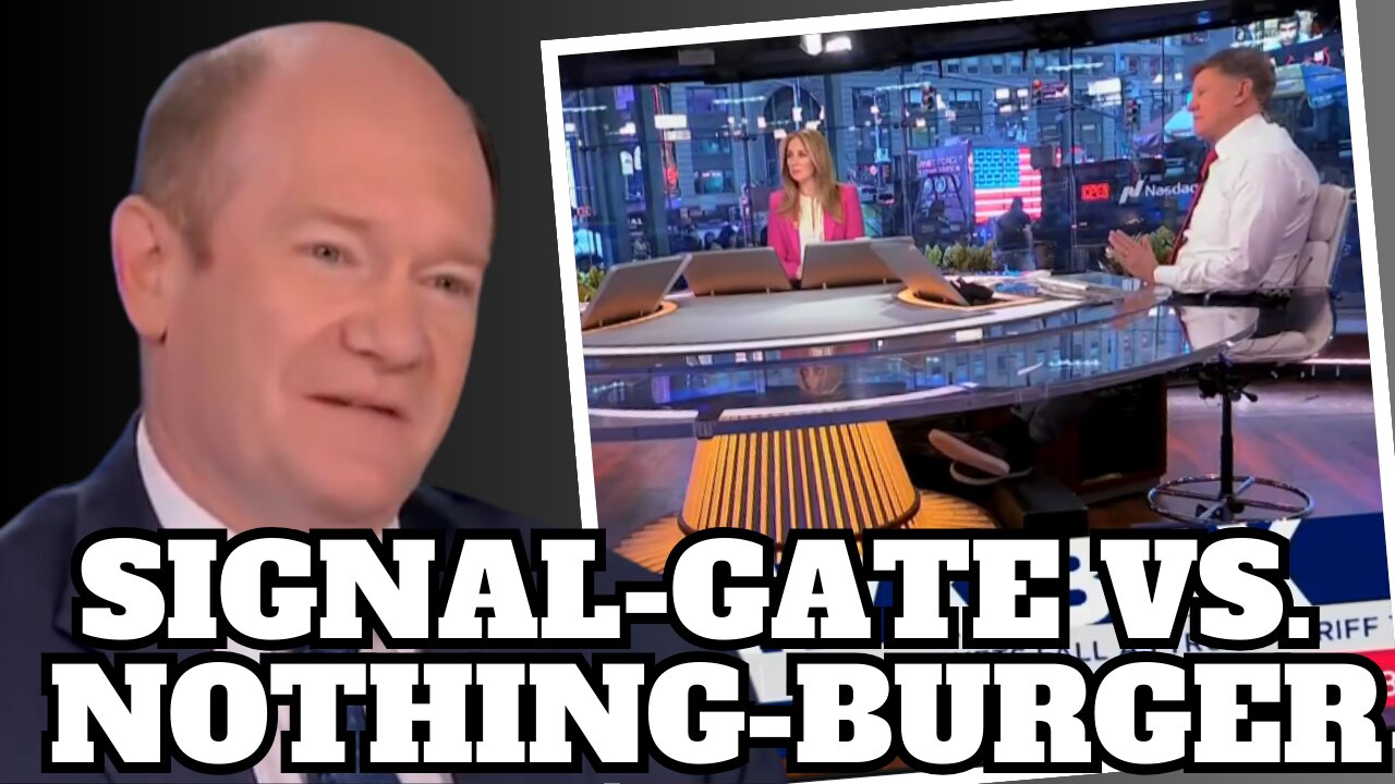 Signal Scandal: Chris Coons Gets SMACKS DOWN Over Hypocrisy of Democrat Party