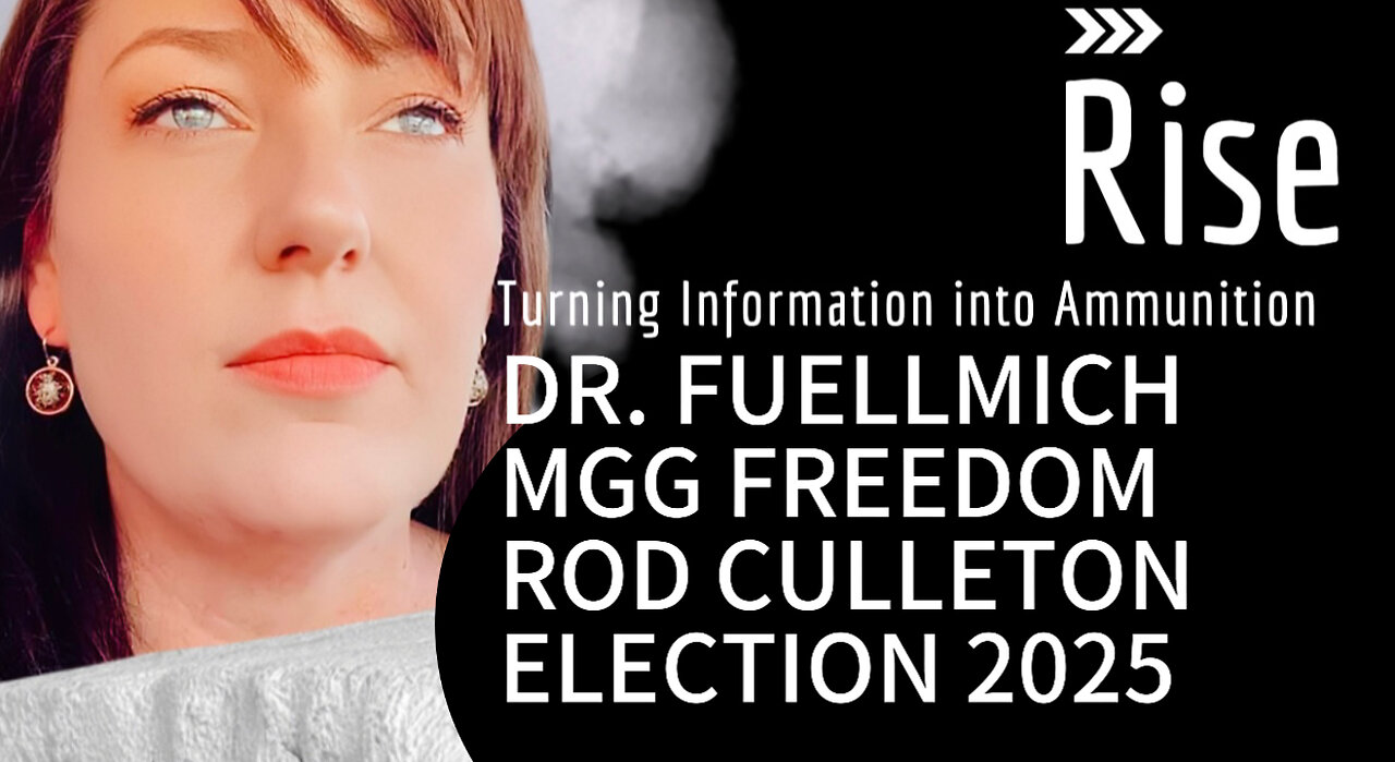 NO FEAR | Dr. Reiner Fuellmich, MGG FREEDOM, Rod Culleton, Election 2025
