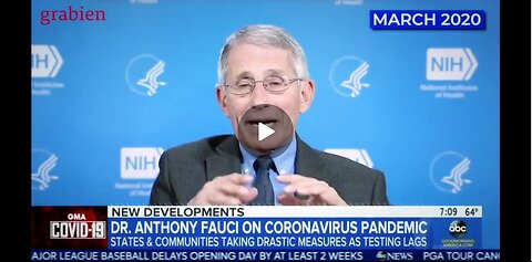 "Compilation of the Deadly Lies And Contradictions Pushed by Anthony Fauci"