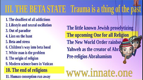 #88 The upcoming One for all Religion – Trauma is a thing of the past