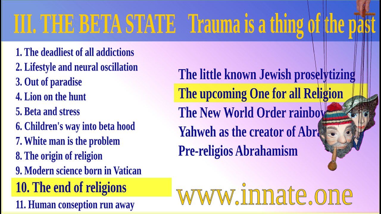 #88 The upcoming One for all Religion – Trauma is a thing of the past
