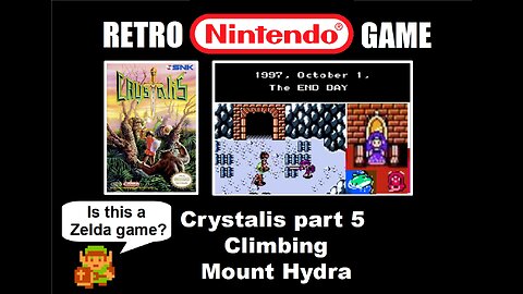 Crystalis part 5, Mount Hydra: Chill & Chat with BrightGaming playing a hidden gem NES Nintendo Game