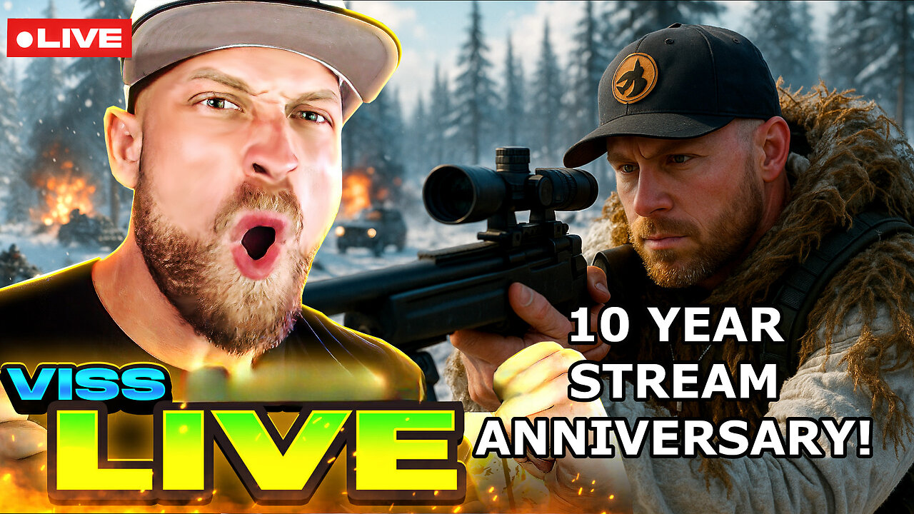 🔴LIVE - 10 YEAR STREAM ANNIVERSARY CELEBRATE WITH THE PACK! - PUBG