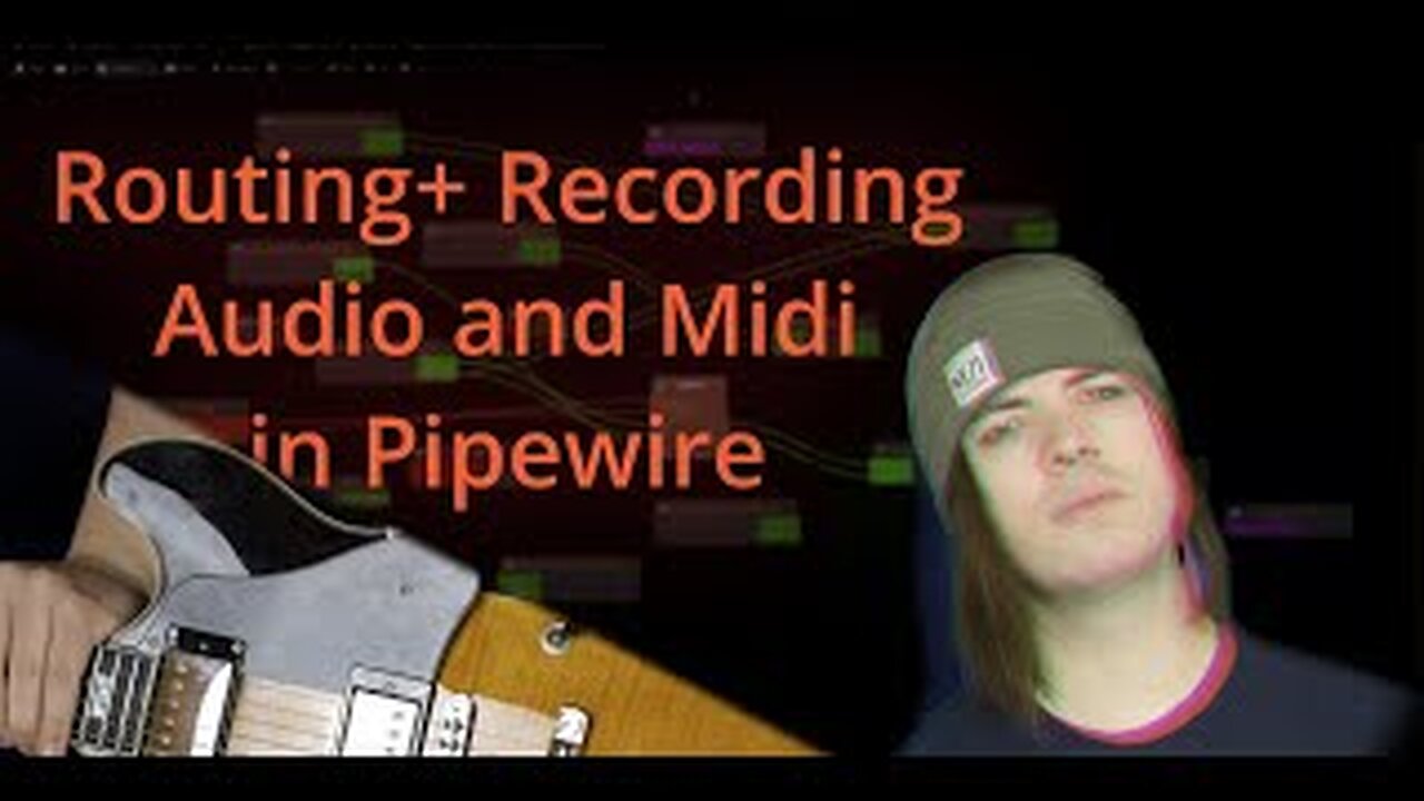 Music on Linux : #24 || Channeling Midi and Audio in Pipewire-Linux
