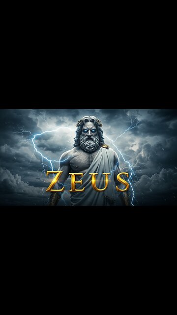 Zeus: The King of the Greek Gods in 60 Seconds! ⚡️