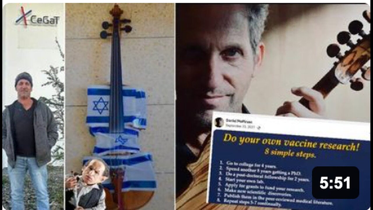 Daniel Hoffman broke the vaccination sound barrier! Then he died.