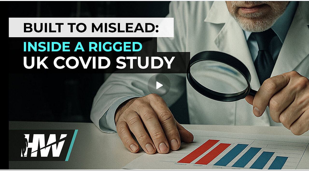 BUILT TO MISLEAD: INSIDE A RIGGED UK COVID STUDY