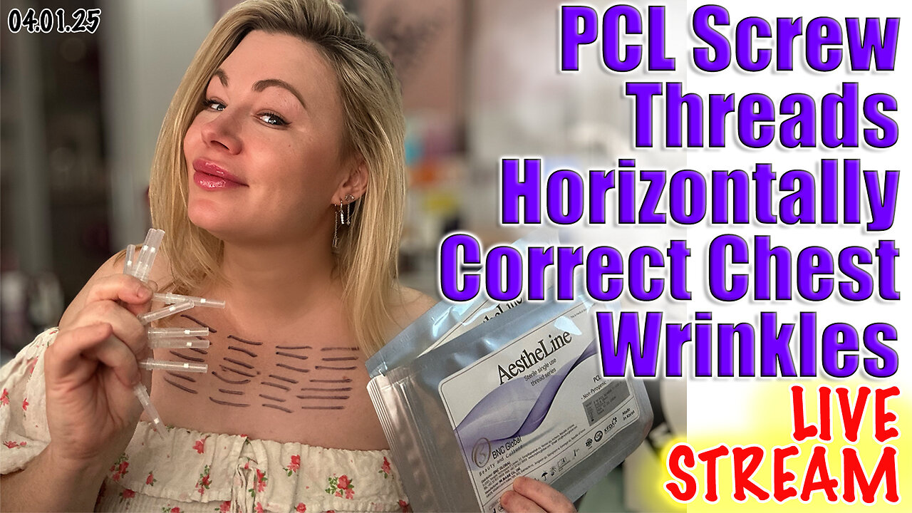 Live PCL Screw Threads Horizontally to Fix Chest Wrinkles, AceCosm.com and code Jessica10 saves