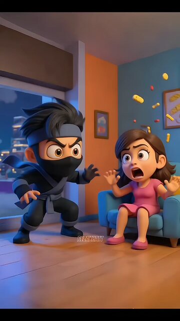 Oops! Ninja mission failed