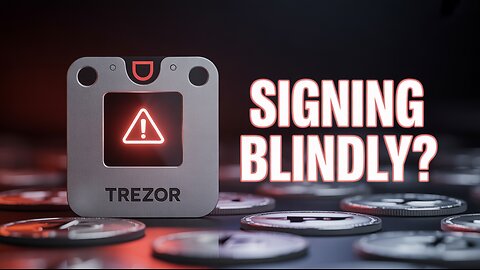 Stop Signing Transaction Blindly The importance of secure screen