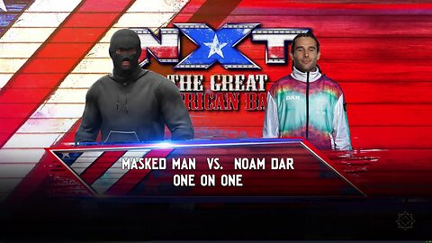 WWE 2k24 Masked Man vs Noam Dar