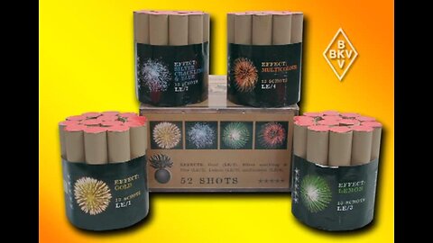 BKV - Limited Edition - 4 Vuurwerk Cake Box