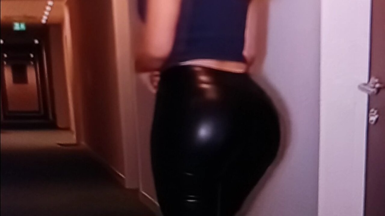 Shiny pants fit check