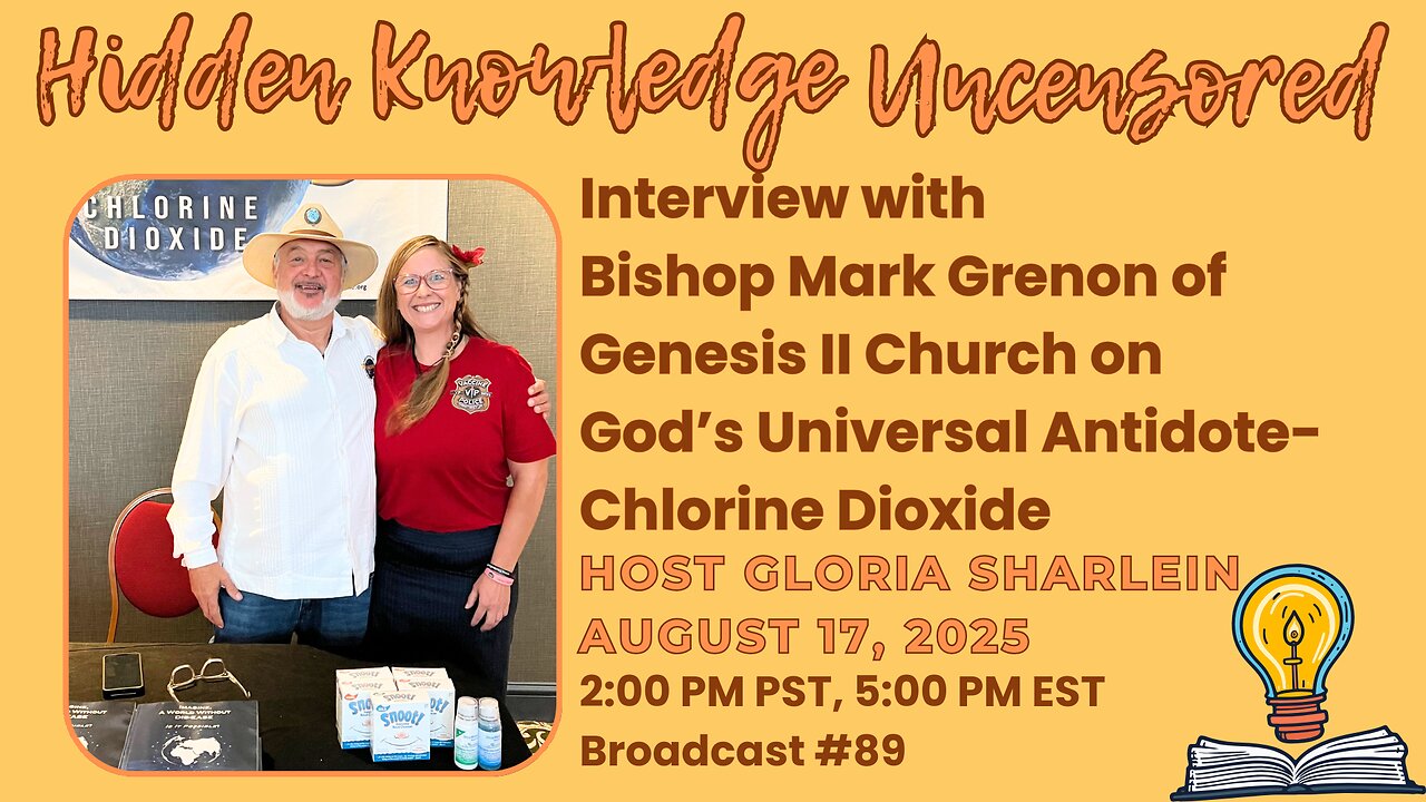 Interview with Bishop Mark Grenon of Genesis II Church on God’s Universal Antidote, Chlorine Dioxide