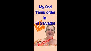 TEMU in El Salvador? My Second Temu order-Package 1