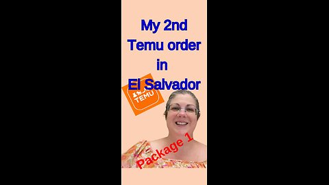 TEMU in El Salvador? My Second Temu order-Package 1