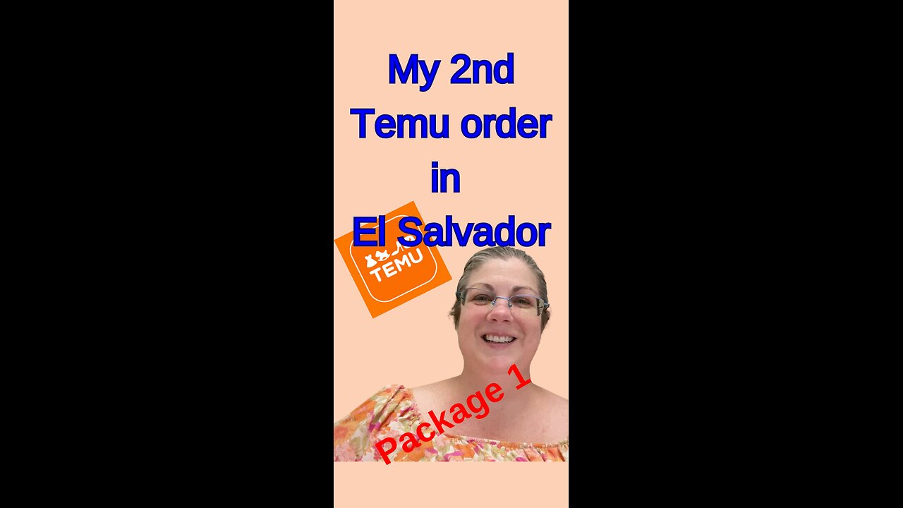 TEMU in El Salvador? My Second Temu order-Package 1
