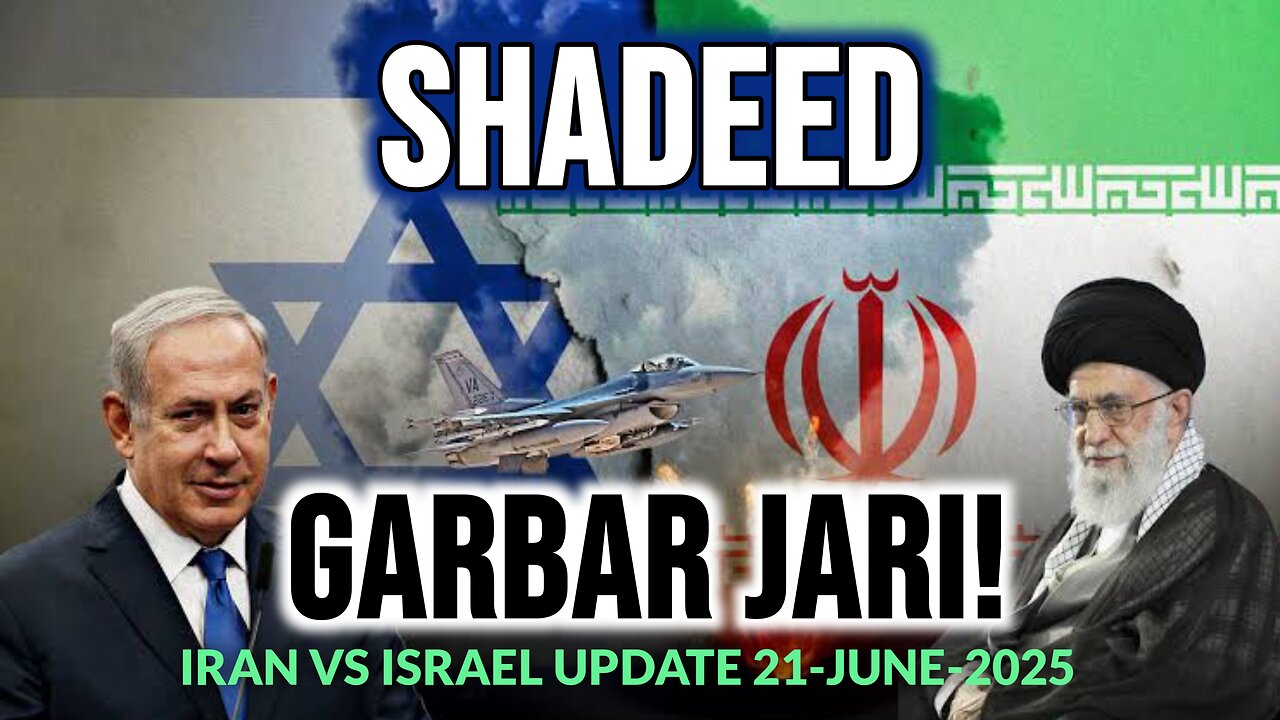 FLASHPOINT: Situation Intensed: Iran vs Israel Update 21-June-2025
