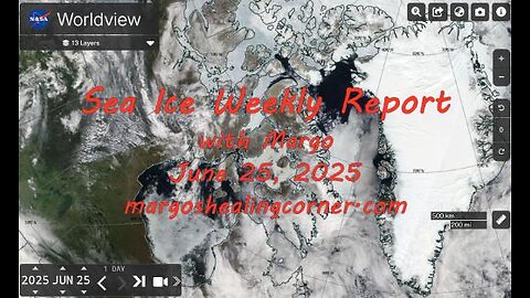 Sea Ice Weekly Report with Margo (June 25, 2025)