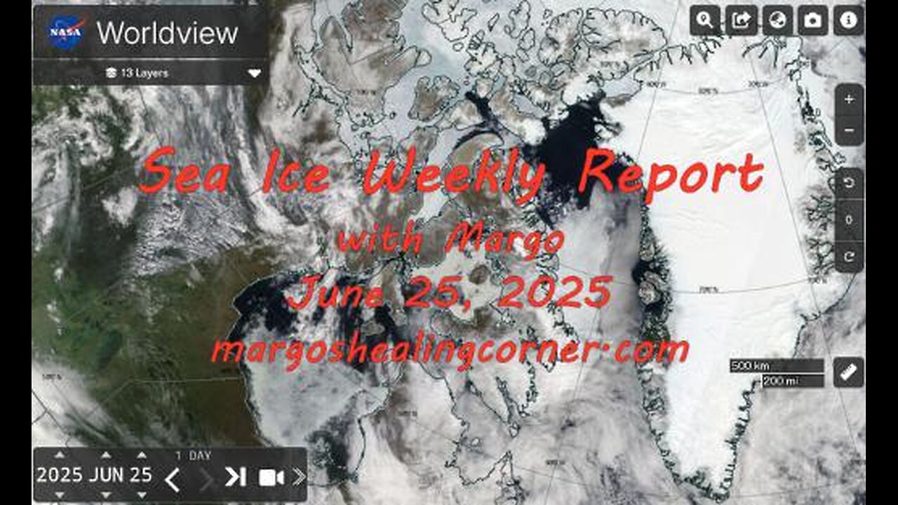 Sea Ice Weekly Report with Margo (June 25, 2025)