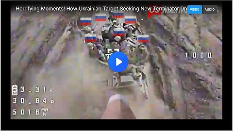 "Terrifying Instances: Ukrainian Terminator Drones Decimate Russian Infantry"