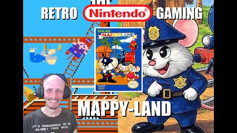 Mappy-Land (NES): Shoot for a High Score with BrightGaming while Mappy tries to Satisfy his Wife