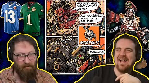 Tom and Ben Are Still Waiting for Ghazghkull vs Angron - Warhammer Whingers