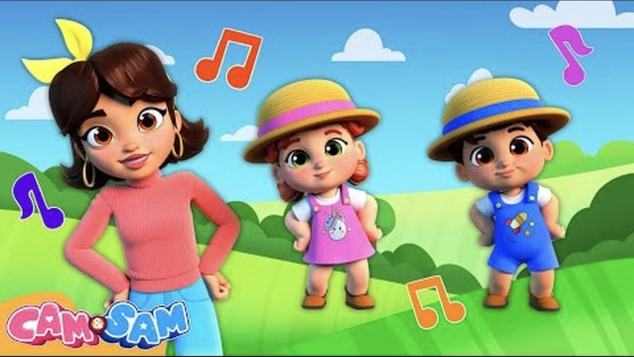 Cam And Sam - Old McDonald Song Dance Version