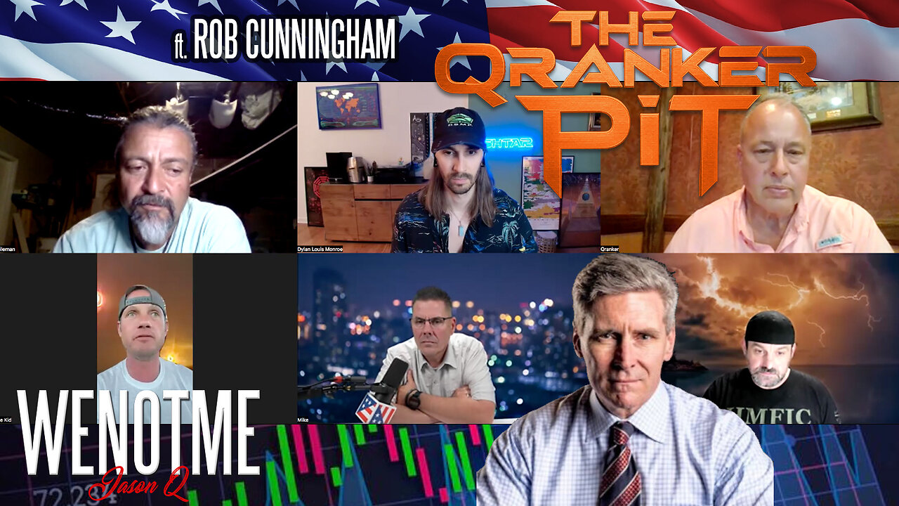 The Qranker Pit .. Episode #6 7/16 with Special Guest ROB CUNNINGHAM & ANA MARINS