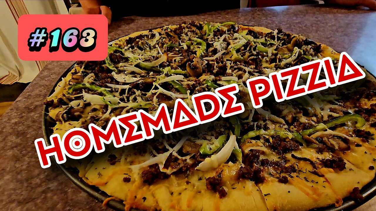 Homemade Pizza From Scratch!