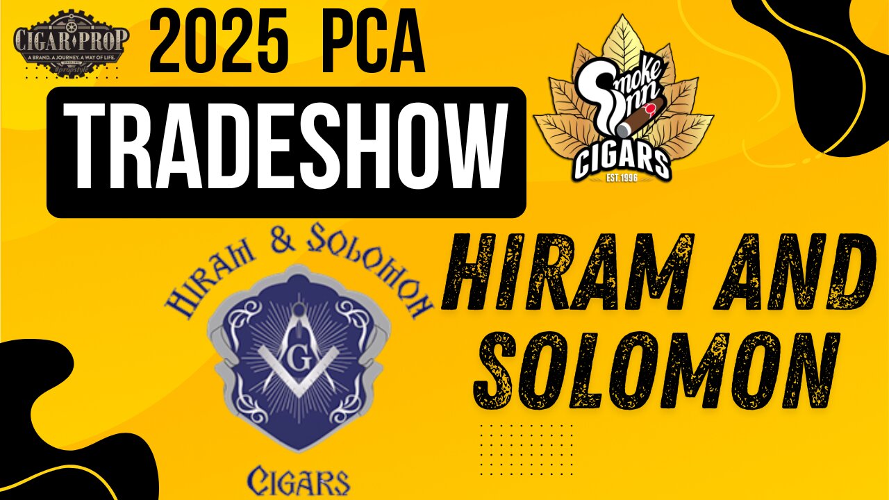 Fouad Kashouty of Hiram and Solomon Cigars. - PCA Tradeshow 2025 | Cigar Prop