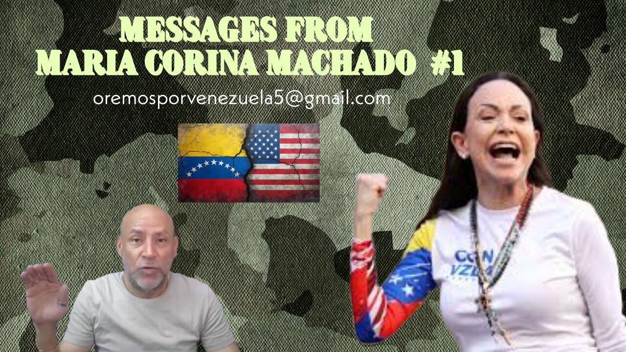 JULIO 5, 2025 MENSAJE MARIA CORINA MACHADO.