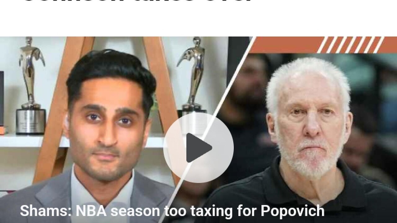 GREGG POPOVICH DONE COACHING SPURS: MITCH JOHNSON TAKES OVER