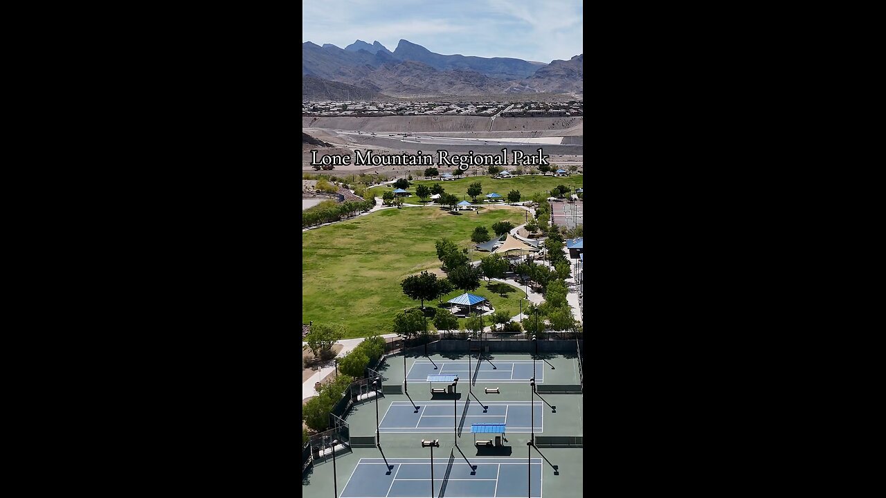 Drone Video Lone Mountain Regional Park