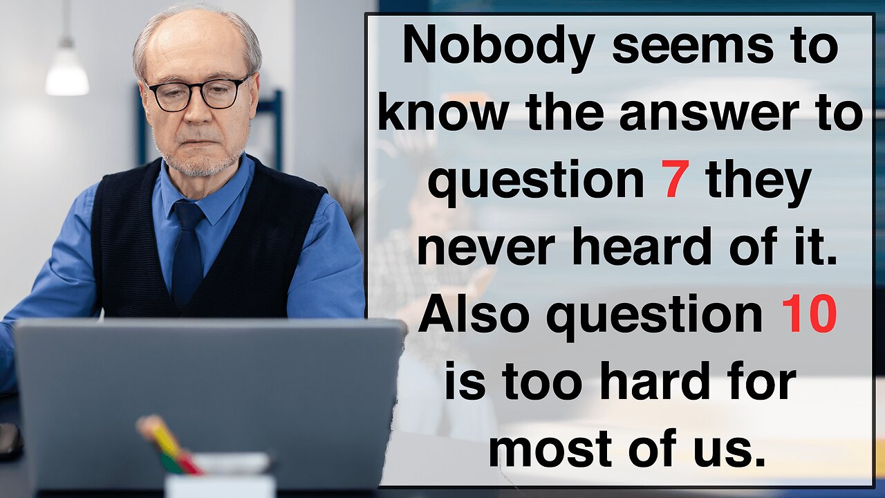 10 Random Trivia Questions